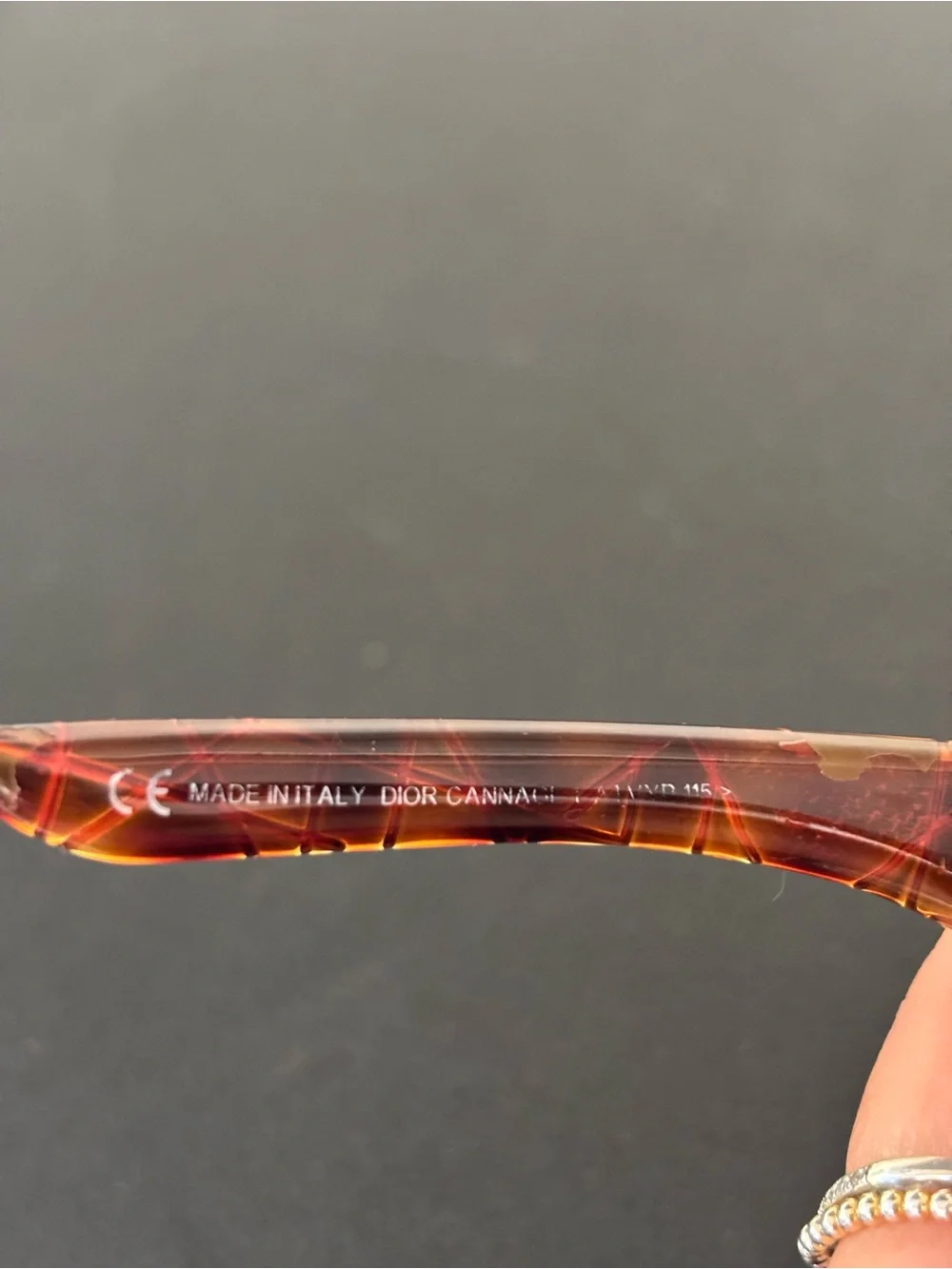 Authentic Christian Dior Cannage Shield Sunglasses - Picture 5 of 9